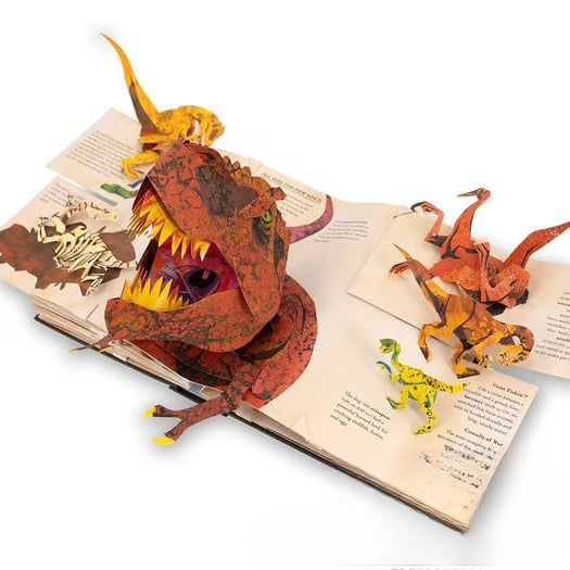 ⏰Hot Sale 49%-🦖3D Encyclopedia Prehistorica Dinosaurs📙