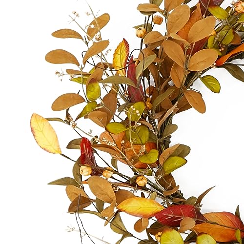 Fall wreath for the front door