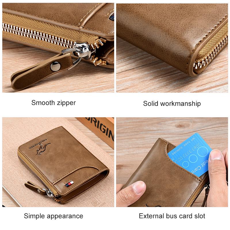 RFID Protected Leather Wallets For Men