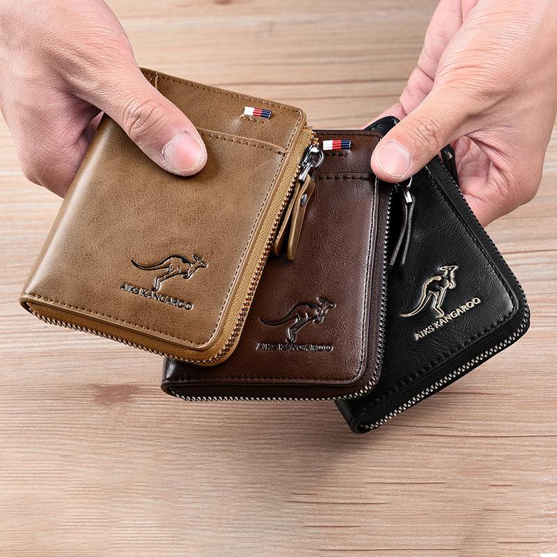 RFID Protected Leather Wallets For Men